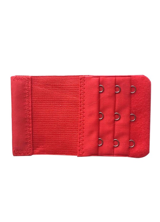 Extensie pentru sutien, MilaSuu, Nylon, Rosu