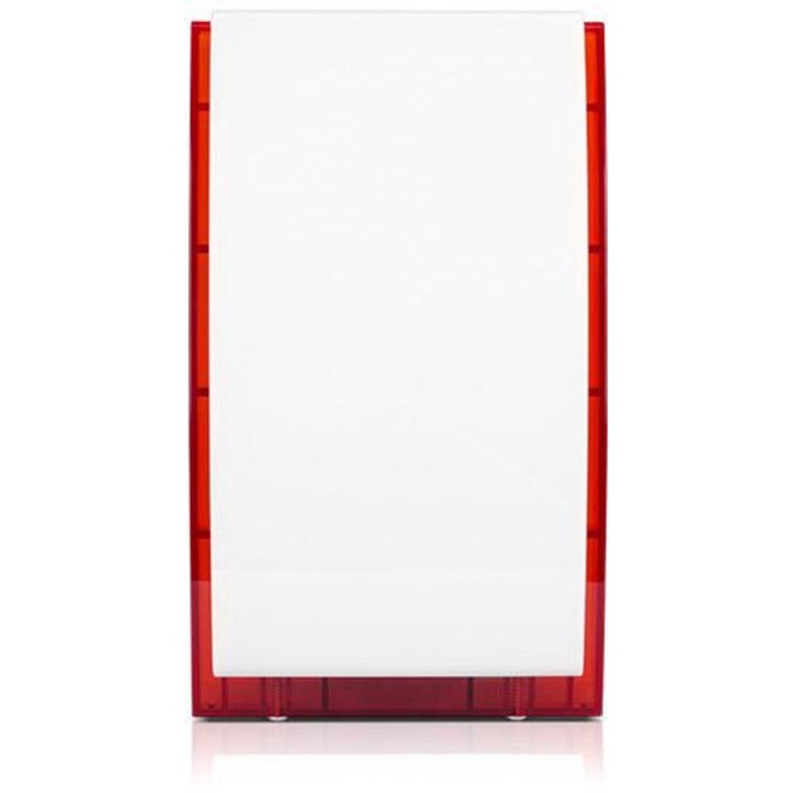 Външна безжична сирена, Satel, LED, 500-2000m, бяло/червено