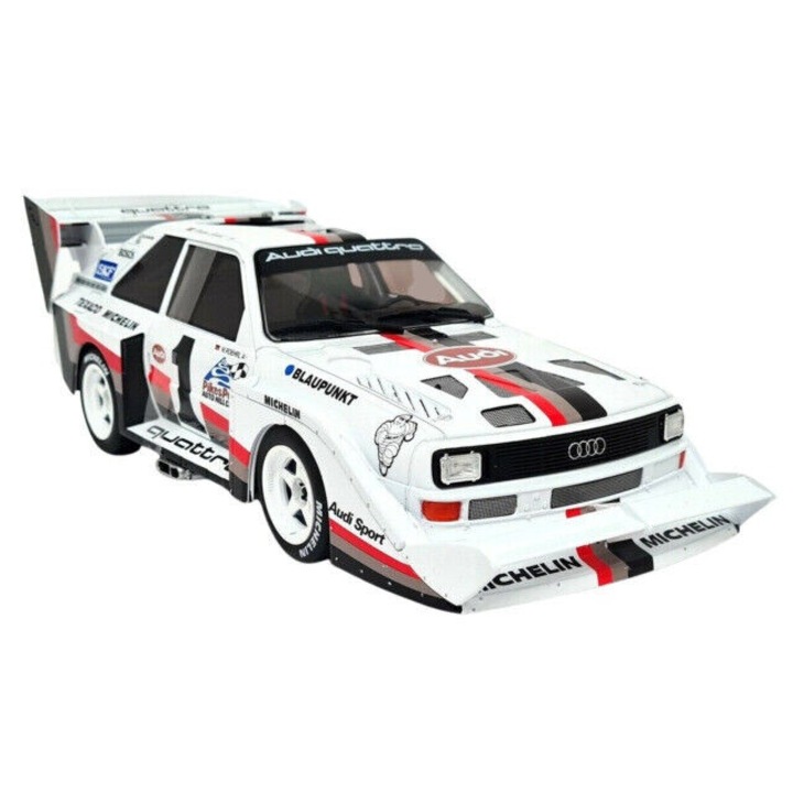 CMR Audi S1 Sport Quattro autómodell 1987, 1/18