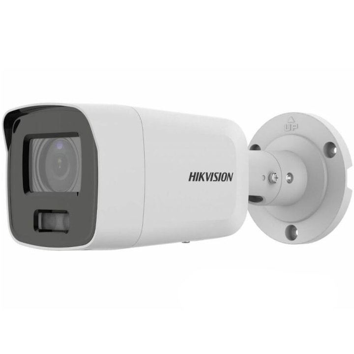 Camera de supraveghere Hikvision Network Pro Series with ColorVu DS-2CD2087G2-LU2C 2.8mm 4K ColorVu Fixed Bullet Network Camera, 8MP, 3840x2160