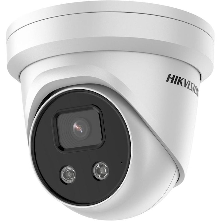 Hikvision Network Pro sorozatú térfigyelő kamera AcuSense DS-2CD2386G2-I2C 2,8 mm-es 4K AcuSense fix turret hálózati kamerával, 8 MP, 3840 x 2160