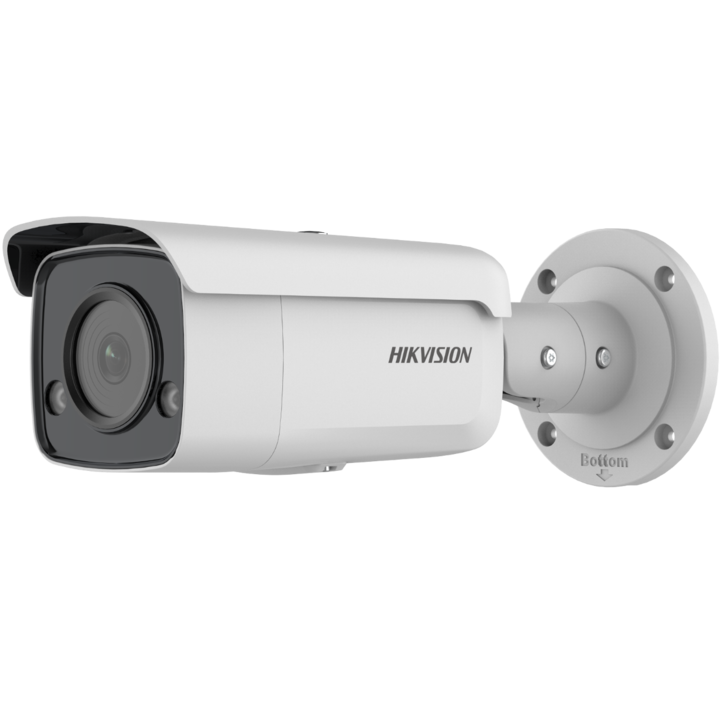 Camera de supraveghere Hikvision Network Pro Series with ColorVu DS-2CD2T47G2-L2C 2.8mm ColorVu Fixed Bullet Network Camera, 4MP, 2688x1520