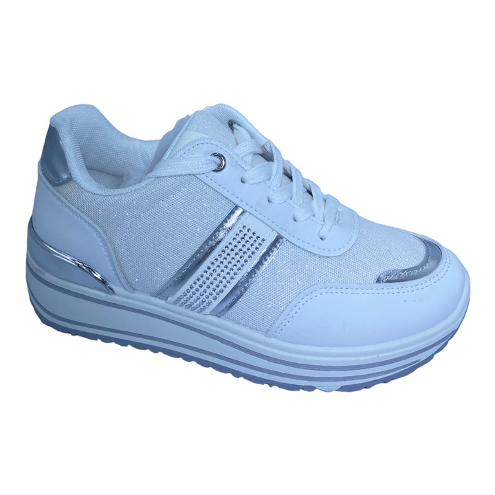 Tenisi dama Nalini, alb