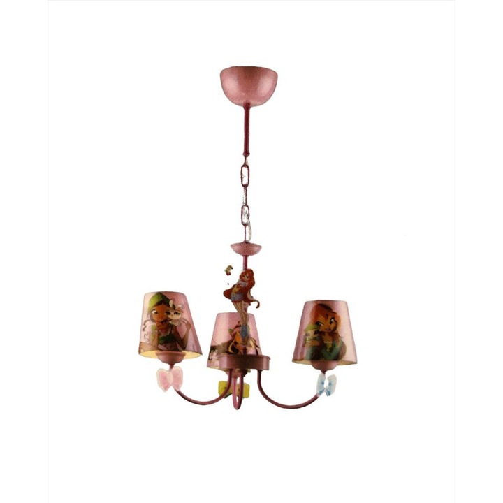 Lustra trei brate winx, moderna, E27