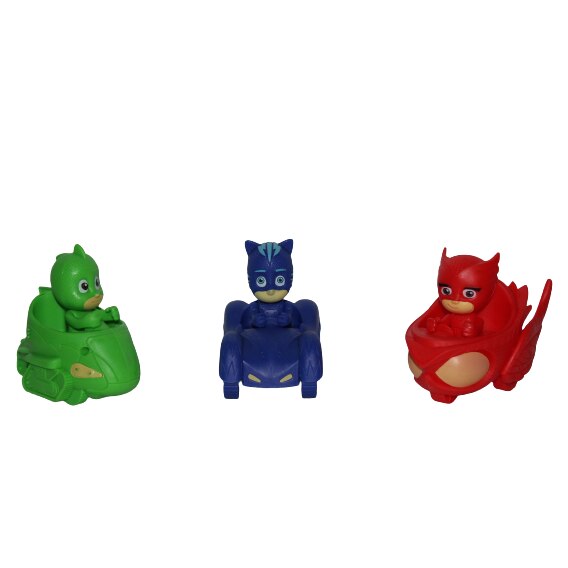Duchess aluminum Peddling Set 3 figurine de jucarie pentru copii, eroi in pijama, dimensiuni 9x6x8 cm  - eMAG.ro