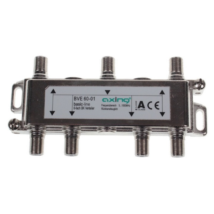 Splitter BVE 6-01, AXING, Multimédiás szolgáltatásokhoz