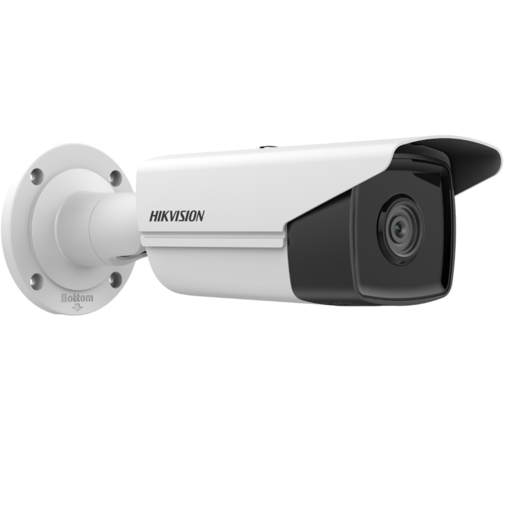 Hikvision Network Pro sorozatú térfigyelő kamera AcuSense DS-2CD2T83G2-2I4 4 mm-es AcuSense Fix Bullet hálózati kamerával, 8 MP, 3840x2160
