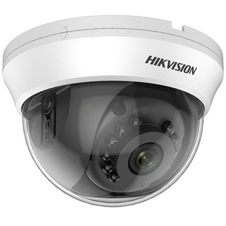 Камера за наблюдение Hikvision Turbo HD Value Series DS-2CE56D0T-IRMMFC Indoor Fixed Dome Camera, 2MP, 1920x1080