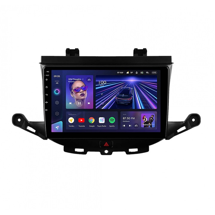 Navigatie dedicata Opel Astra K 2015-2019, Teyes CC3, 32GB ROM, 3GB RAM LDDR4, Procesor Octa-core 8 x 1.8Ghz, Display QLED 9", Apple CarPlay, Android Auto, Waze, WiFi, 4G SIM, 3 x USB, Bluetooth 5.1, DSP