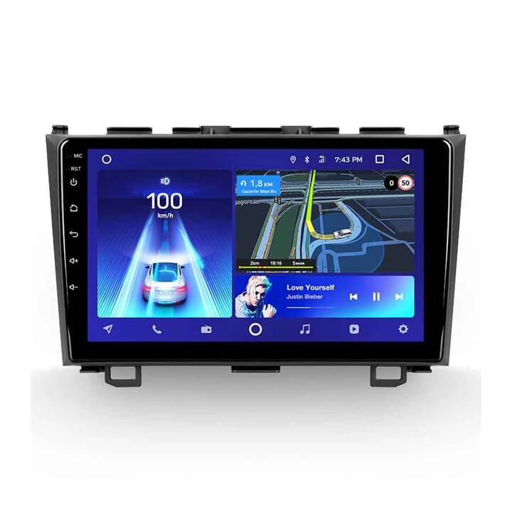Navigatie dedicata Honda CRV 3 2006-2012, Teyes X1, 32GB ROM, 2GB RAM LDDR3, Procesor Octa-core 8 x 1.6Ghz, Display IPS 9", Waze, WiFi, 4G SIM, 2 x USB, Bluetooth 5.1, DSP