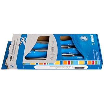Set surubelnite Unior, 0.5x3 mm; 0.8x4 mm; 1.2x6.5 mm; Ph1; Ph2 / 5 piese Set surubelnite Unior, 0.5x3 mm; 0.8x4 mm; 1.2x6.5 mm; Ph1; Ph2 / 5 piese