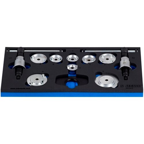 Dispozitiv de comprimarea pistoanelor de frana Unior