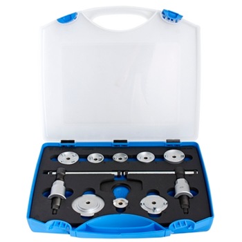 Dispozitiv de comprimare a pistoanelor de frana Unior in cutie de plastic Dispozitiv de comprimare a pistoanelor de frana Unior in cutie de plastic