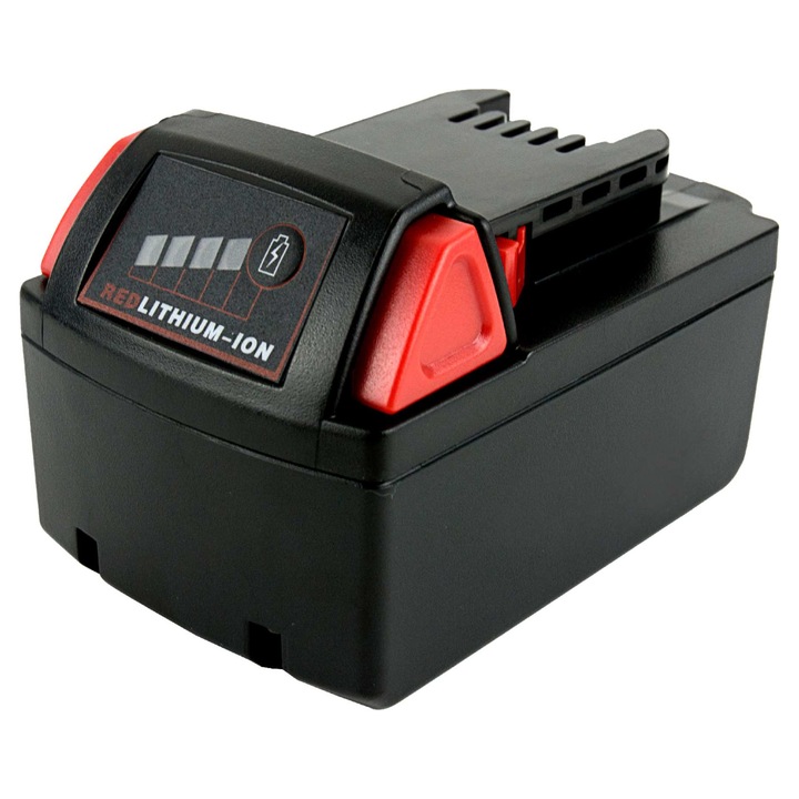 Akkumulátor Gares 18V 5Ah M18 C18B LI18 M18B2 M18B4 M18B5 M18B6 Milwaukee BDD-202C BLPD-502C BLDD-502C FPD-0 BPD-202C számára