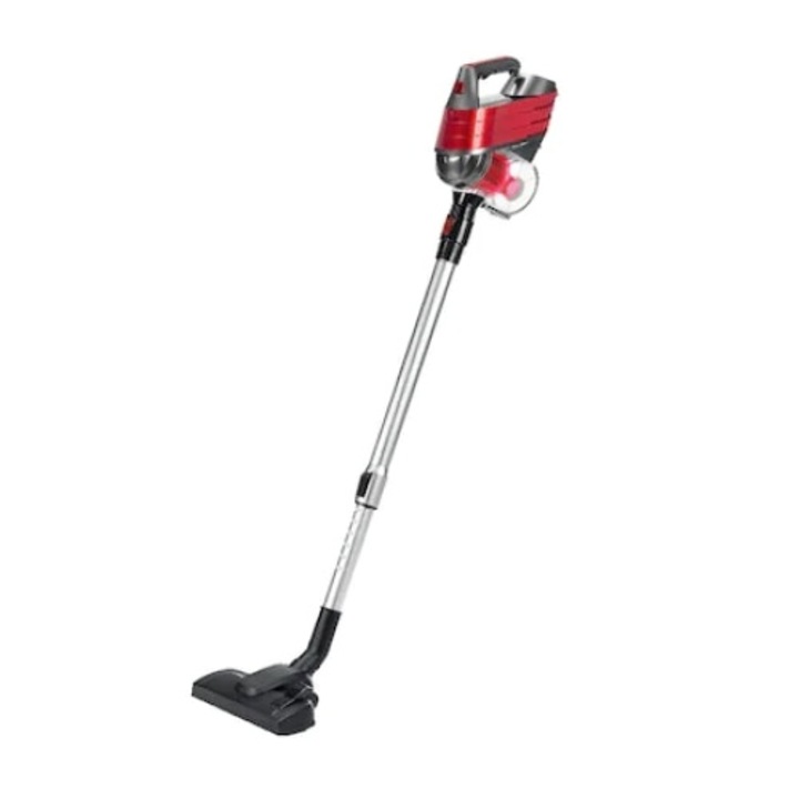 Aspirator vertical FOXMAG24, Rosu, nivel zgomot 80 dB, putere 600W, cablu 4 m