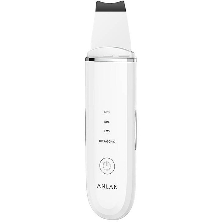 Scrubber cu ultrasunete pentru piele ALCPJ07-02 (alb)