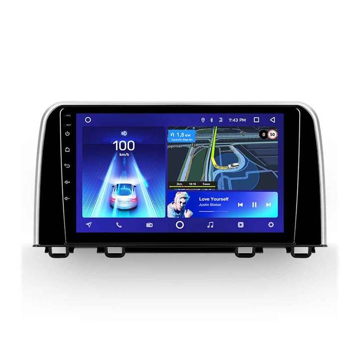 Navigatie dedicata Honda CRV 5 2016-2018, Teyes X1, 32GB ROM, 2GB RAM LDDR3, Procesor Octa-core 8 x 1.6Ghz, Display IPS 9", Waze, WiFi, 4G SIM, 2 x USB, Bluetooth 5.1, DSP