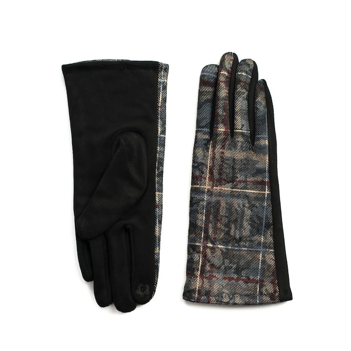 Дамски ръкавици Clamart, Art of Polo, Полиестер/Еластан, Черни, Един размер