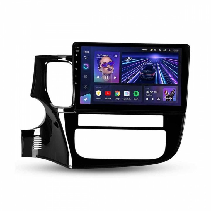 Navigatie dedicata Mitsubishi Outlander 3 2018-2021 B, Teyes CC3, 64GB ROM, 4GB RAM LDDR4, Procesor Octa-core 8 x 1.8Ghz, Display QLED 10.2", Apple CarPlay, Android Auto, Waze, WiFi, 4G SIM, 3 x USB, Bluetooth 5.1, DSP