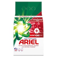 Detergent de rufe pudra Ariel +, Extra power, 38 spalari, 3,85 kg