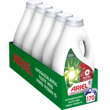 Detergent rufe lichid Ariel Extra Clean Power, 170 spalari, 5 x 1.7 L