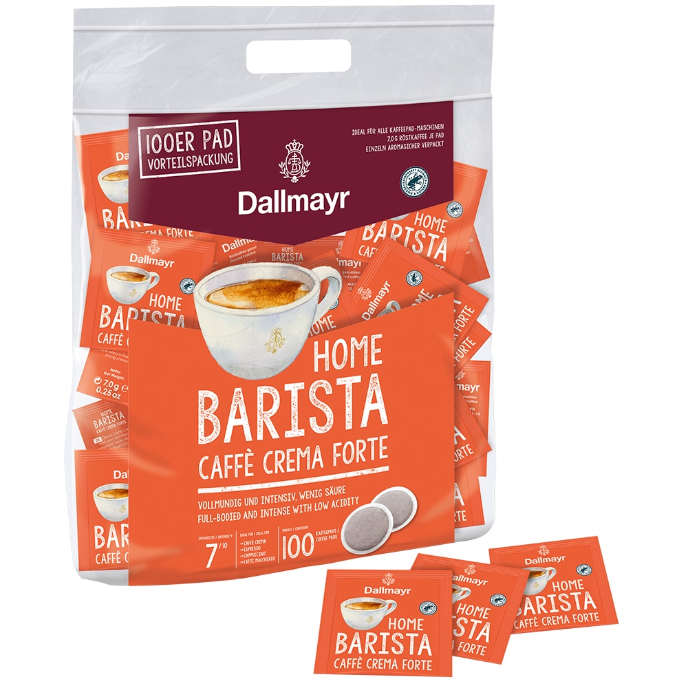Dallmayr Home Barista db) (100 Forte 700 Pad kávépárna g