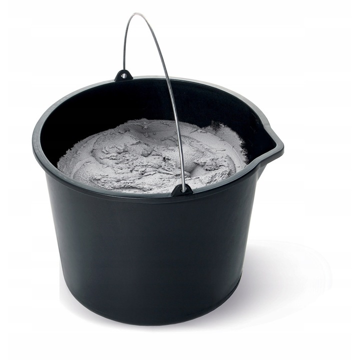 Galeata, Prosperplast, Plastic/Otel, 16l, Negru