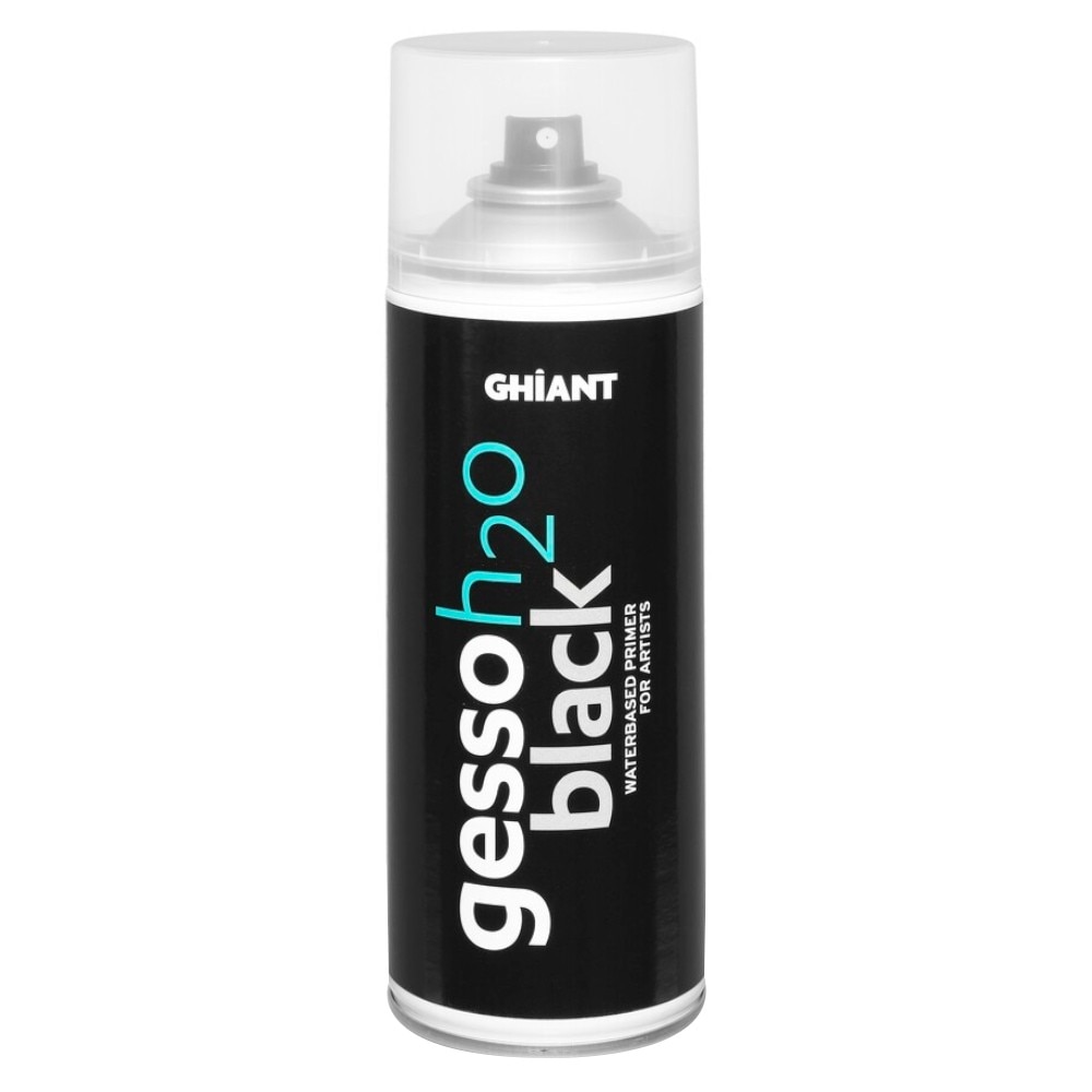 Set 2 x Spray gesso negru H2O Ghiant - 400 ml 