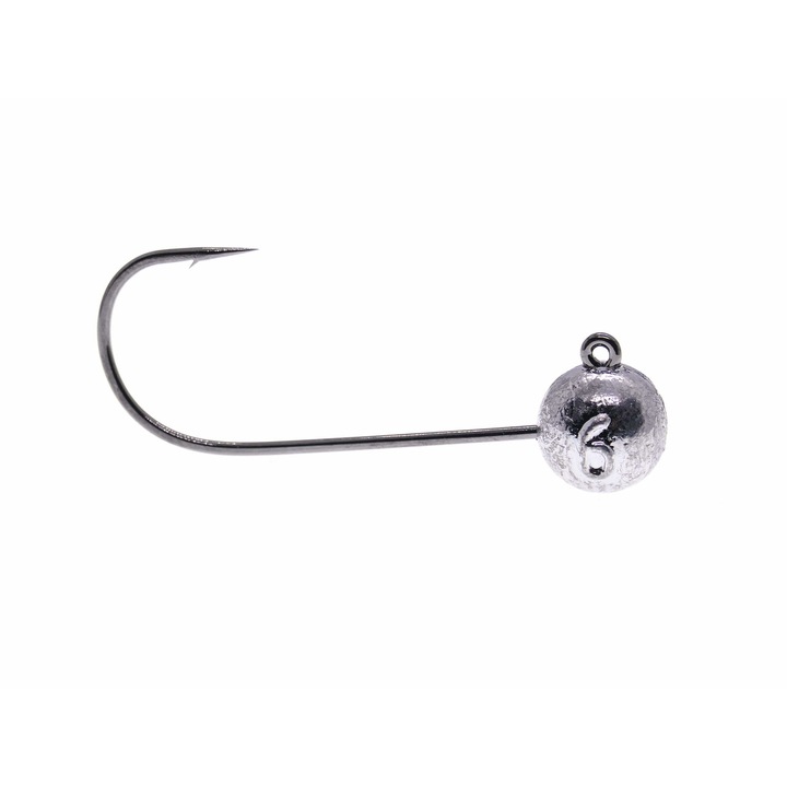 Set 5 buc MicroJig bila Aberdeen Jig, marime carlig 5/0, greutate 6gr, gramaj inscriptionat, Black Nickel