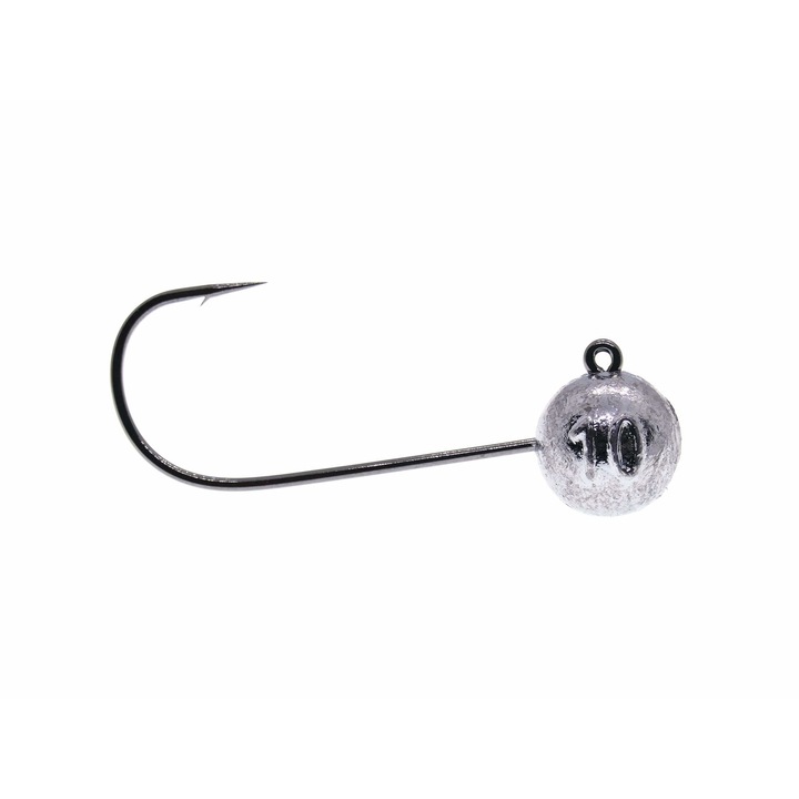 Set 5 buc MicroJig bila Aberdeen Jig, marime carlig 5/0, greutate 10gr, gramaj inscriptionat, Black Nickel
