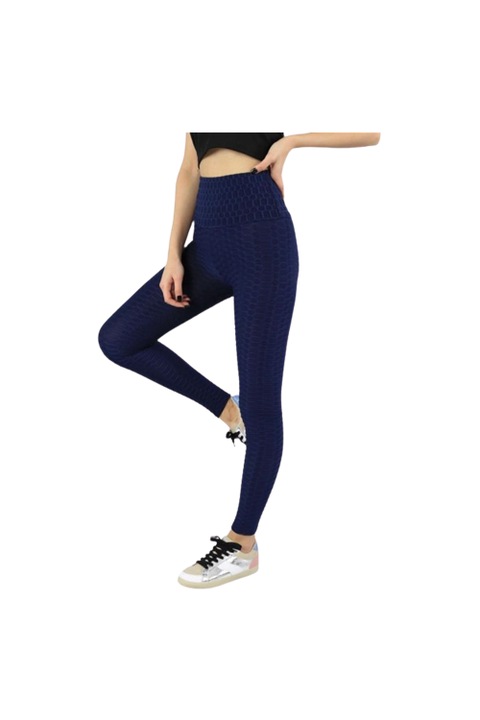 Colanti modelatori, bleumarin, model gofrat, cu spate cret