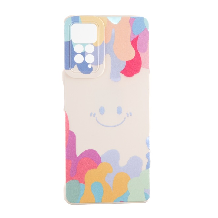 Capac Protectie Spate Colectia Soft Waves Compatibil Cu Xiaomi Redmi Note 11 Pro - Smile