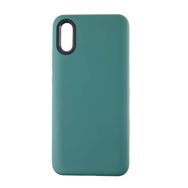 Capac Protectie Spate Colectia Colourful Compatibil Cu Xiaomi Redmi 9a/9at - Verde