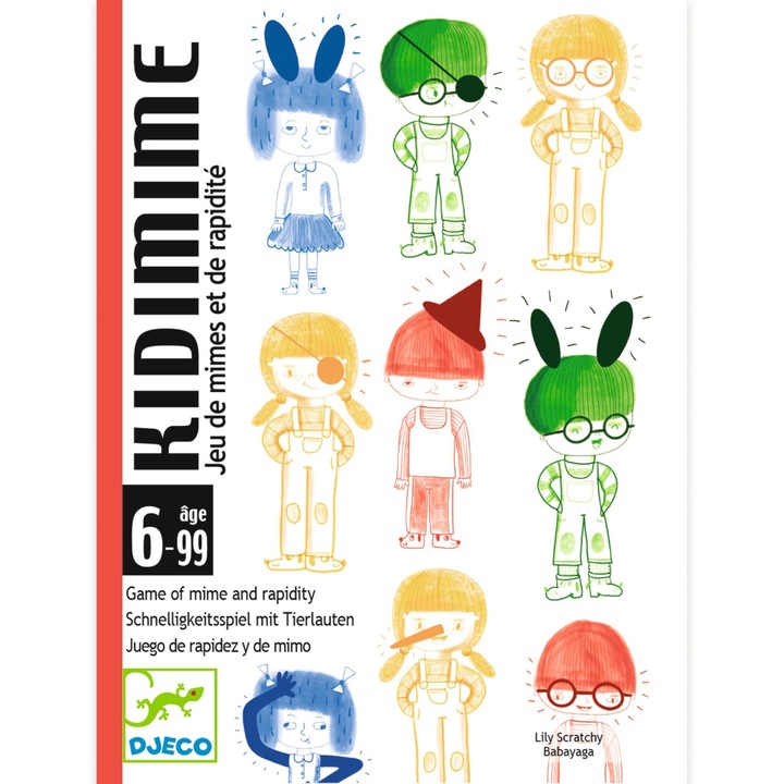 Игра с карти Kidimime, Djeco
