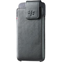 Husa BlackBerry Leather Swivel Holster pentru DTEK60, ACC-63066-001 - Black