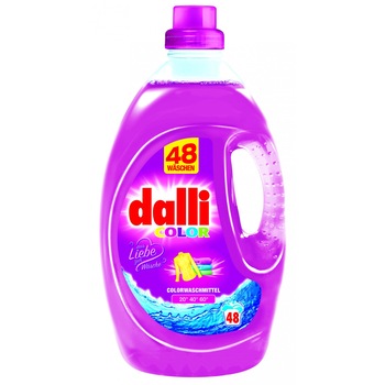 Dalli Color Detergent pentru rufe colorate, lichid, 3.6 litri Dalli Color Detergent pentru rufe colorate, lichid, 3.6 litri