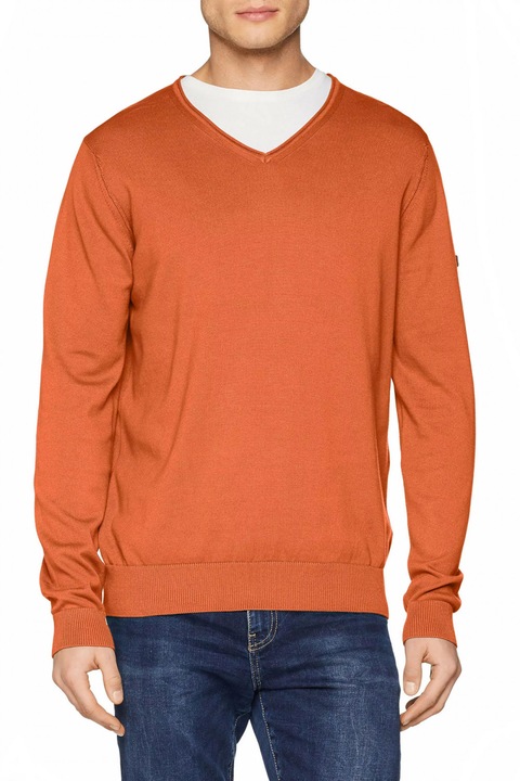 Férfi pulóver, Camel, Narancssárga