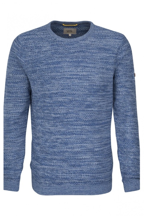 Kek kotott pulover, Kék