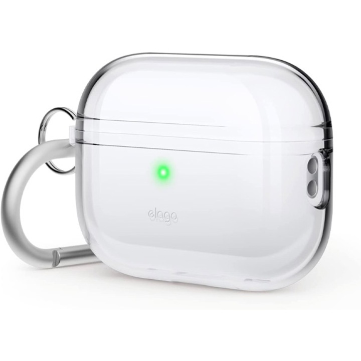 Калъф за слушалки Elago, TPU, Прозрачен, За Airpods Pro 2