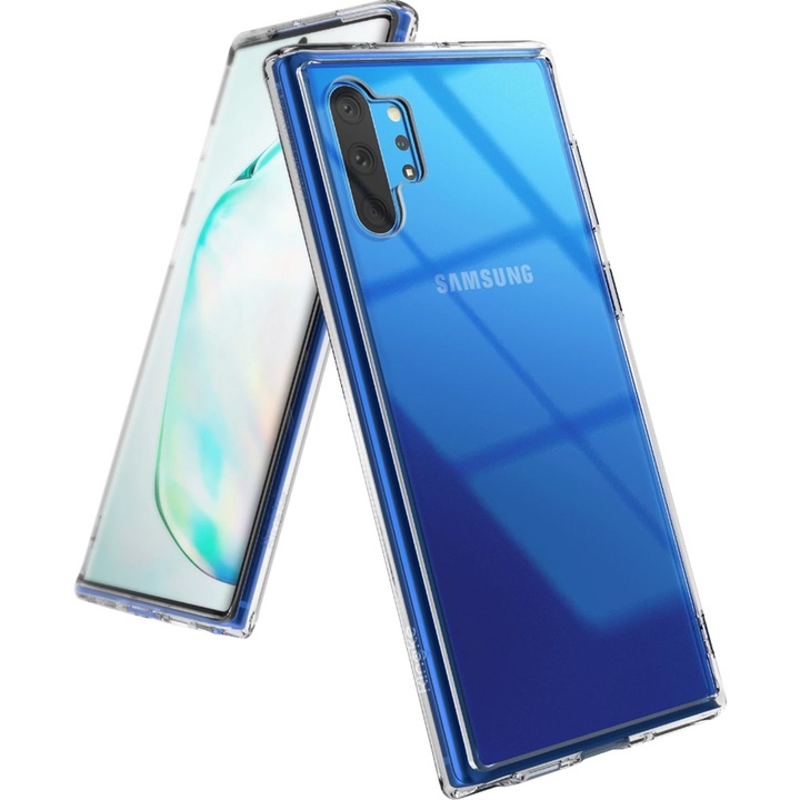 Калъф за Samsung Galaxy Note 10 Plus 4G / Note 10 Plus 5G - Ringke Fusion - Прозрачен