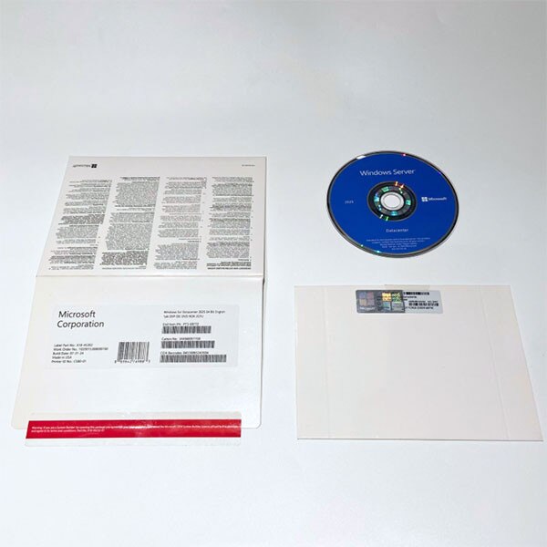 Microsoft® Windows Server Standard 2022 64bit English INTL, 1PK, DSP ...