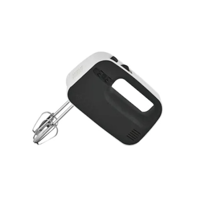 Kézi mixer, teljesítmény 300W, tartozék kilövő gomb, 3 fokozatú, fekete
