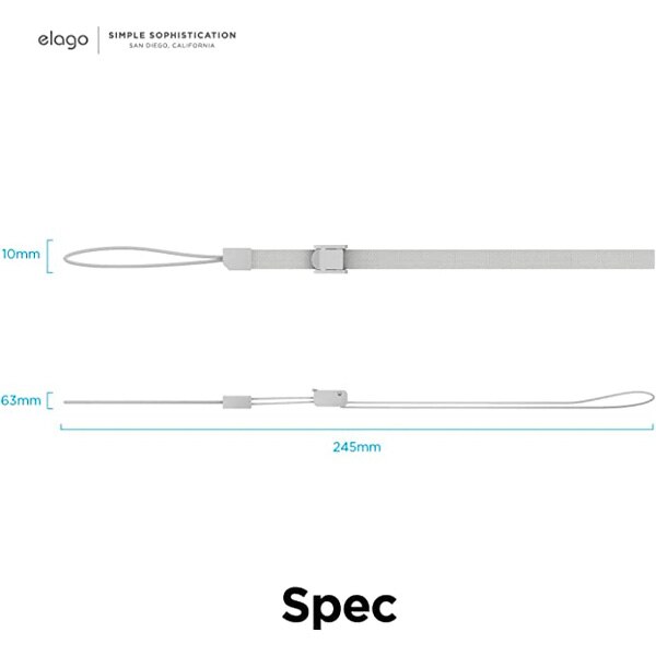 Кабел Elago, Текстил, За Airpods Pro 2, Сив - eMAG.bg