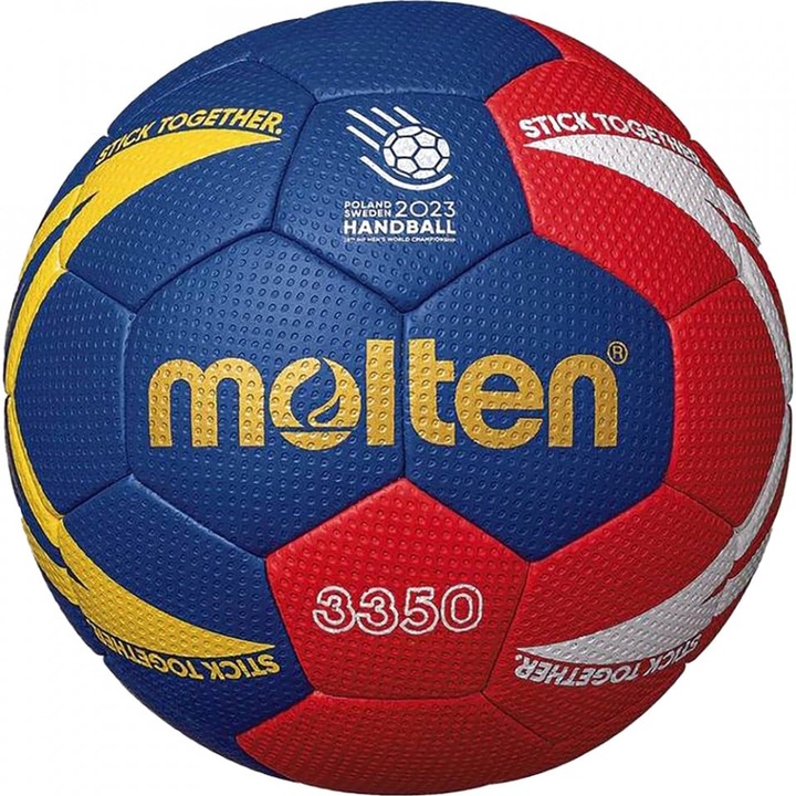 Хандбална топка Molten H3X3350 модел Handball World Cup 2023, размер 3