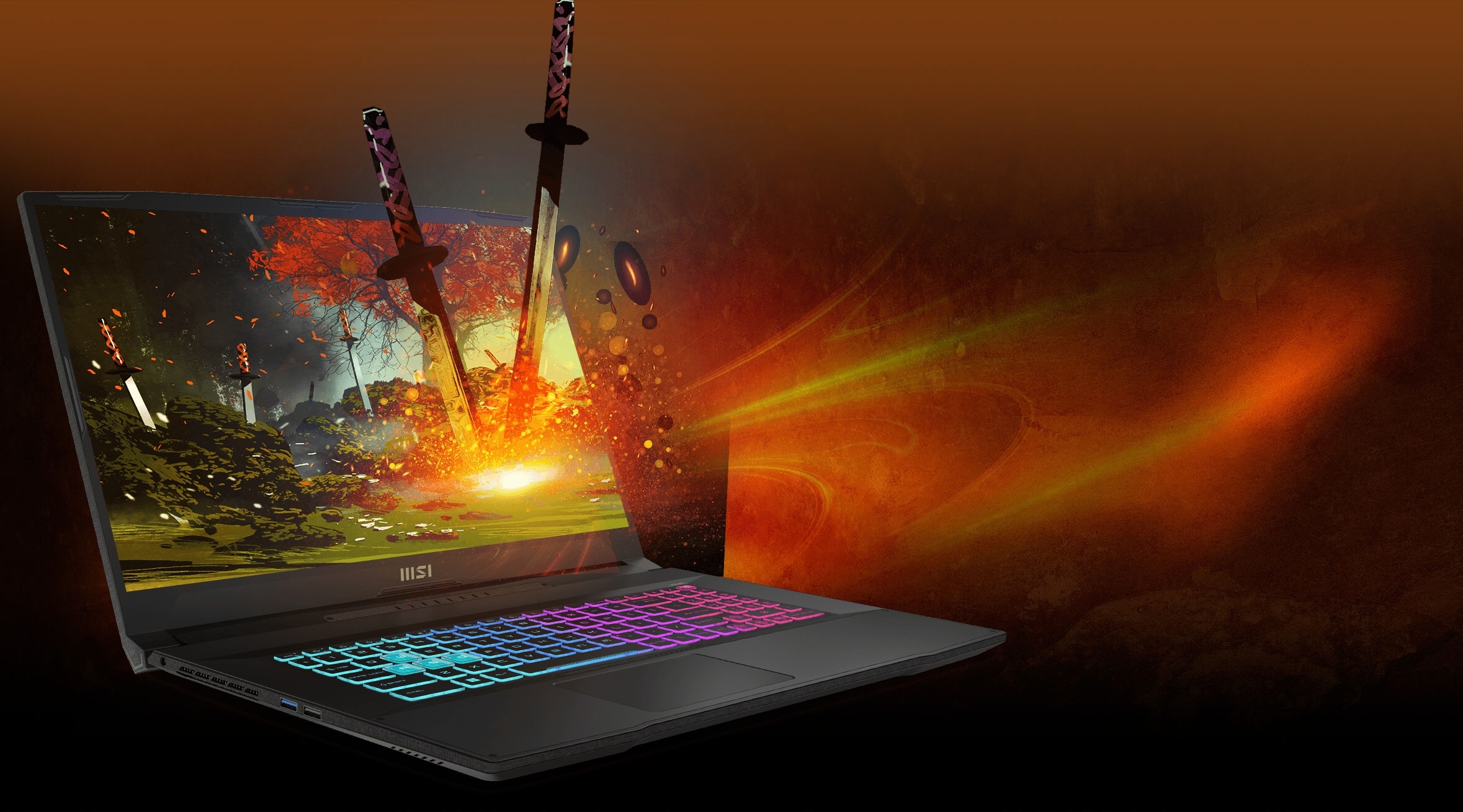 MSI Katana 17 B12VFK 17.3" FullHD 144Hz Gamer laptop, Intel Core i7 ...