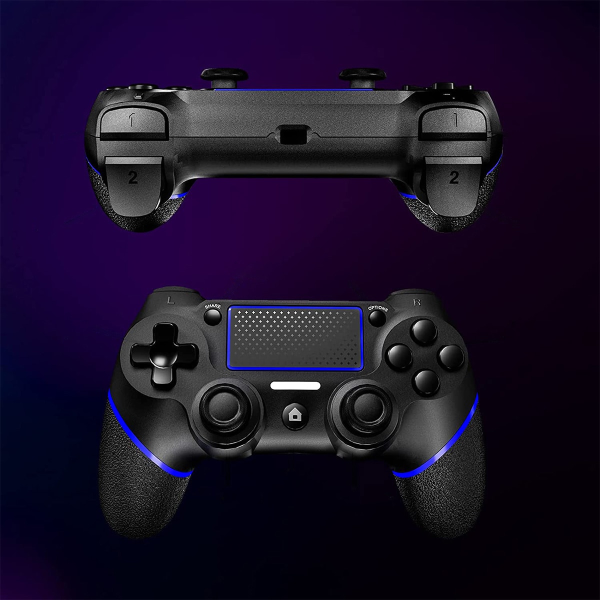 Ps4 Controller Emag Controller wireless, Functie Vibratii, Compatibil cu PS4/PS4 Slim/PS4 ...