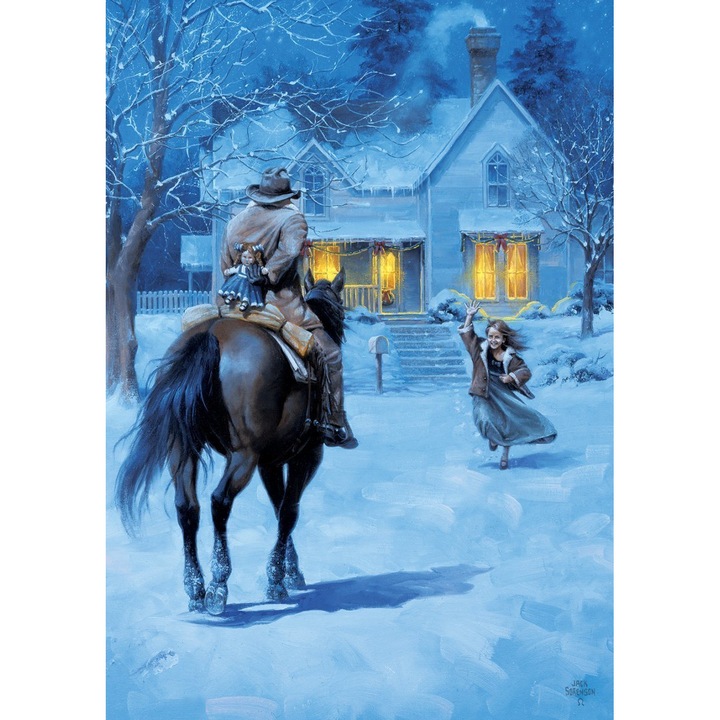 Пъзел, Art Puzzle, Модел Homecoming, 1000 части, Многоцветен