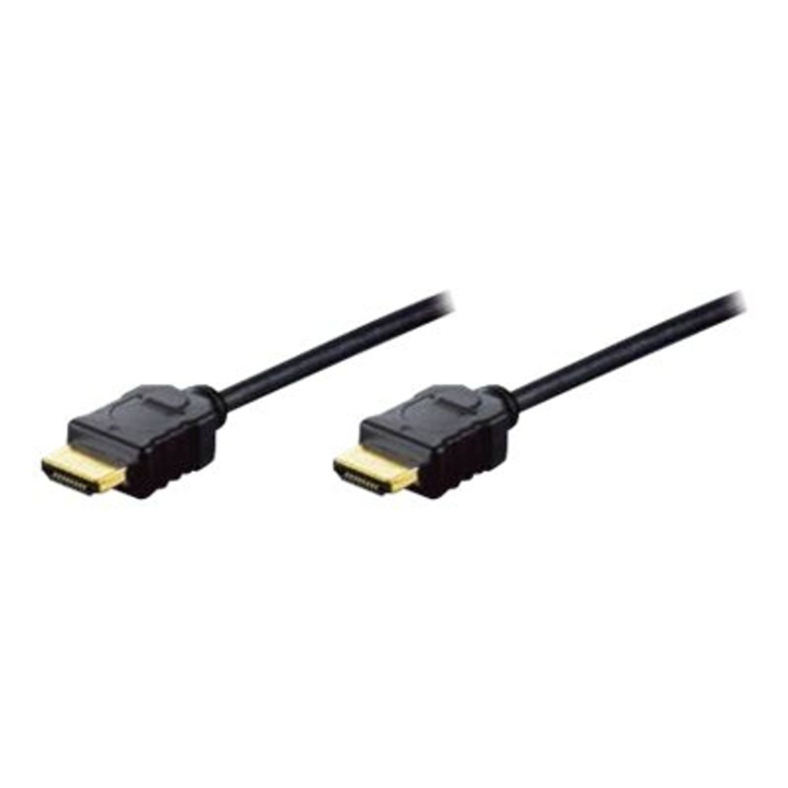 HDMI 1.4 кабел ASSMANN AK-330107-020-S, 4K Ultra HD 3840x2160, 3D, ARC, Ethernet канал, 2.0 м