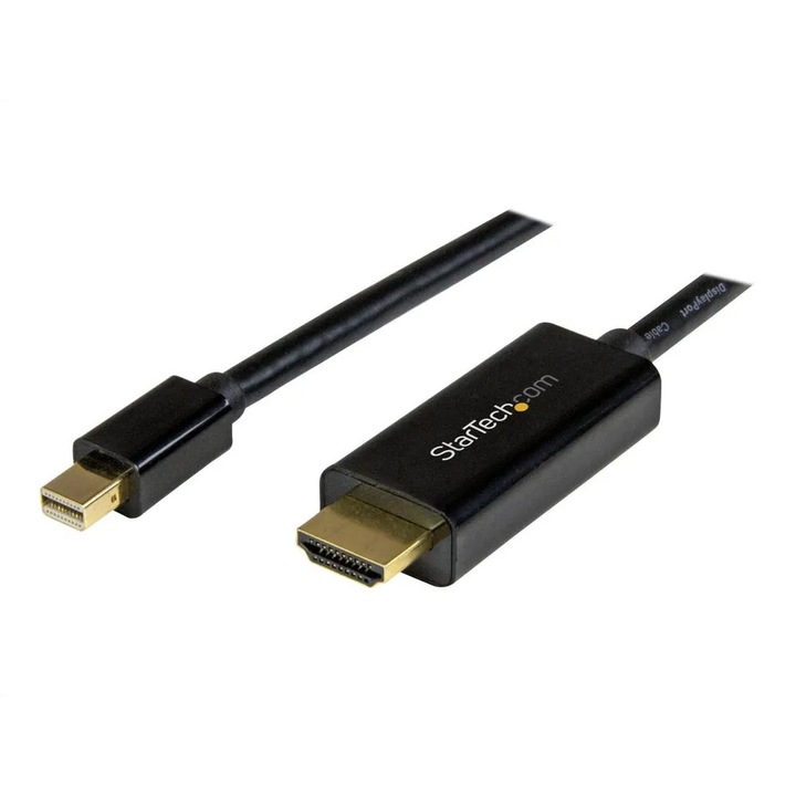 StarTech.com MDP2HDMM1MB video átalakító kábel 1 M DisplayPort HDMI A-típus (Standard) Fekete (MDP2HDMM1MB)