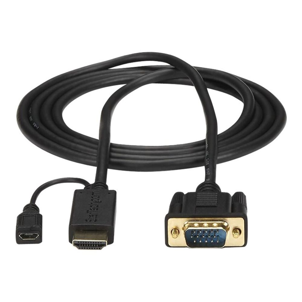 HDMI to VGA Cable 6ft 2m 1080p Active Conversion